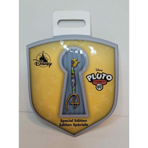 Disney Pluto 90th Anniversary Special Edition Pin Collectible Key NEW 2020 - Picture 3 of 4